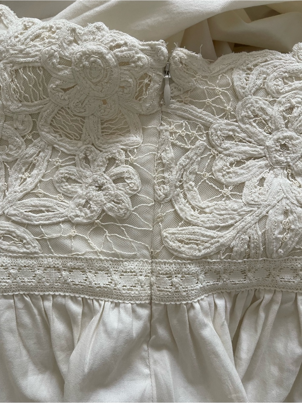 Free People - Bella Battenburg Skirt Size US 4 - Picture 6 of 9